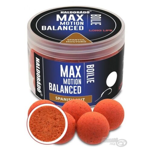 HALDORÁDÓ MAX MOTION Boilie Balanced 20 mm Spanish nut