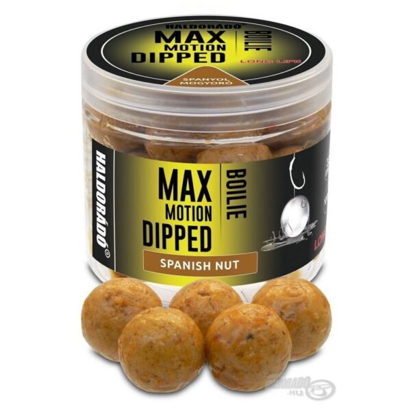 HALDORADO MAX MOTION Boilie Dipped 20 mm Spanish Nut
