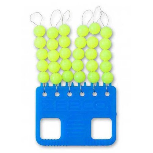 zebco rubber beads yellow
