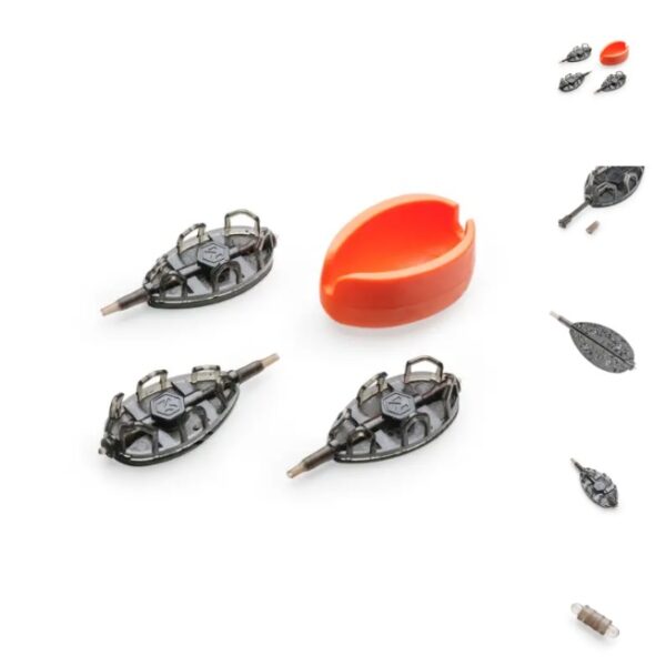 MIVARDI QMR Grip L Method Feeder Set 30+40+50g + Mould