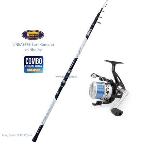 lineaeffe surf komplet za ribolov 420cm