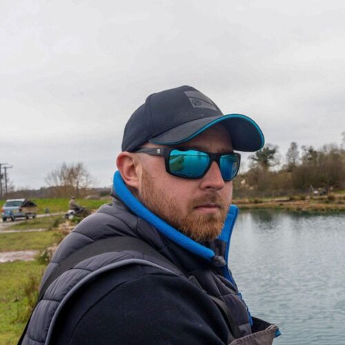 PRESTON Inception Wrap Sunglasses - Ice Blue Lens