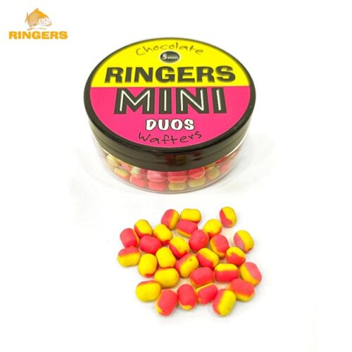 Ringers Mini Duos Wafters 5mm Pink Yellow