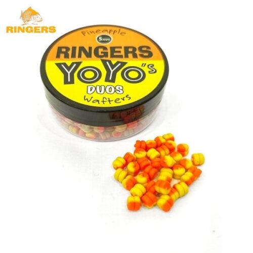 Ringers Yoyo’s Duo Wafters 5mm Orange & Yellow