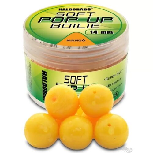 HALDORÁDÓ Super Soft Pop Up Boilie 14 mm Mango