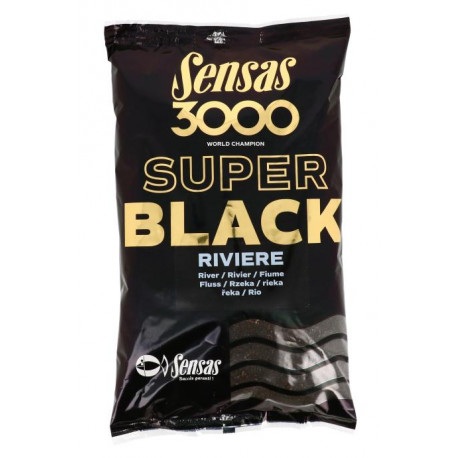 SENSAS SUPER BLACK RIVIERE 1KG