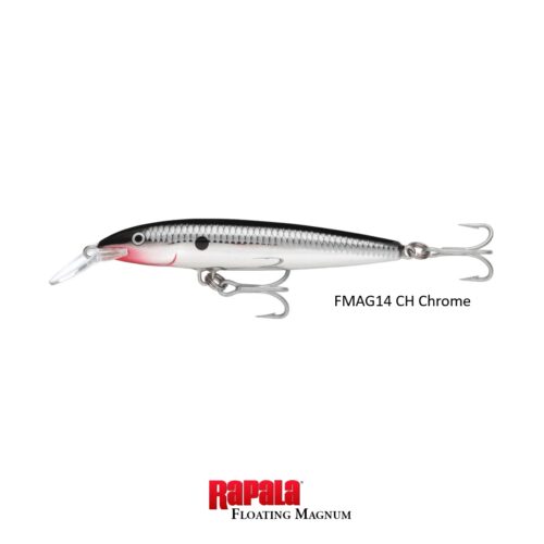 rapala floating magnum FMAG14 CH Chrome