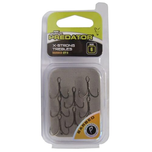 FOX RAGE Predator X-Strong Trebles #6