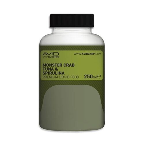 AVID CARP Monster Crab Tuna & Spirulina Liquid Food 250ml