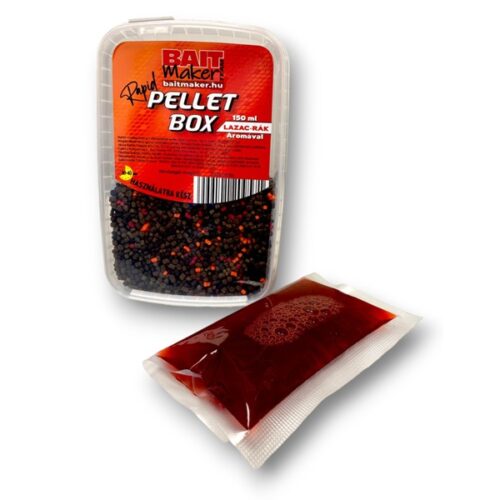 BAITMAKER Pellet Box Salamon-Crab 400gr - gotovi riblji method paleti za feeder ribolov