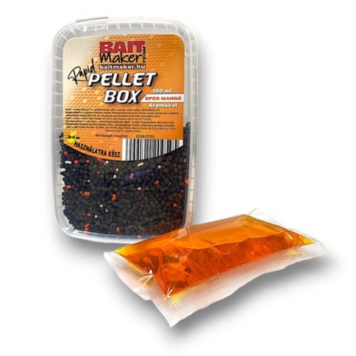 BAITMAKER Pellet Box Strawberry-Mango 400gr - method feeder peleti sa tekućinom