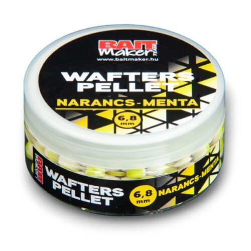 BAITMAKER Wafters Pellet Orange-Mint 6-8mm - feeder wafter peleta sa aromom naranče i mente