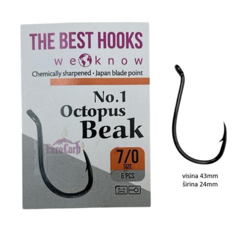 EUROCARP Octopus Hook 7/0