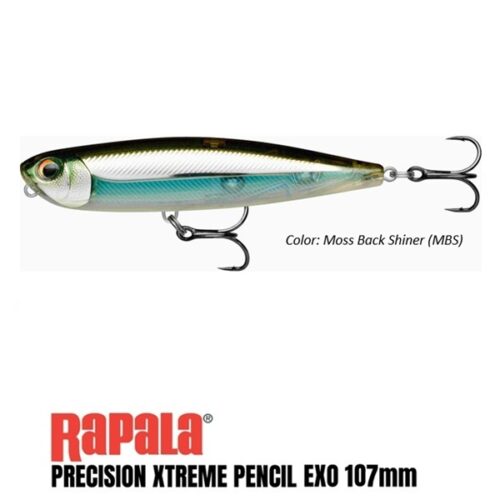 RAPALA Precision Xtreme Pencil Exo RXPRE107 MBS