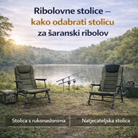 Ribolovne stolice – kako odabrati stolicu za šaranski ribolov