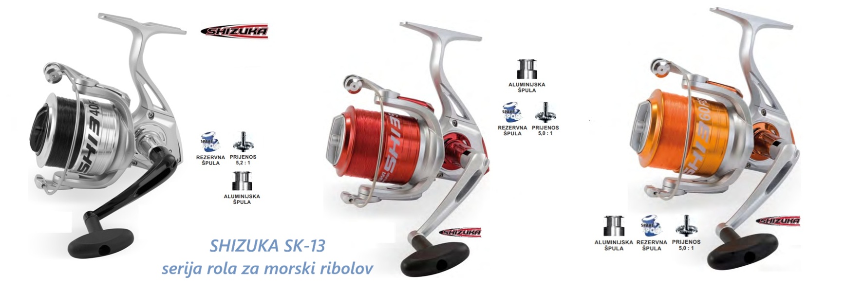 shizuka serija rola za morski ribolov