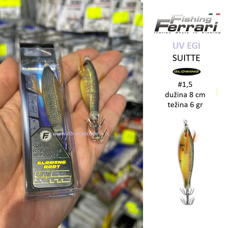 Fishing Ferrari UV Egi Suitte Mackarel