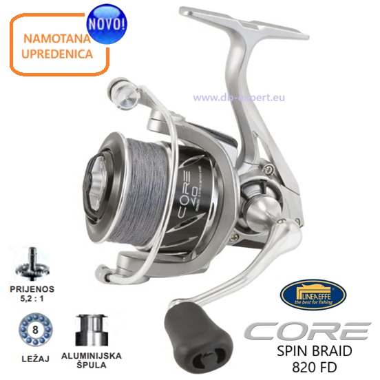 LINEAEFFE Core Spin Braid 820FD veličina 2000