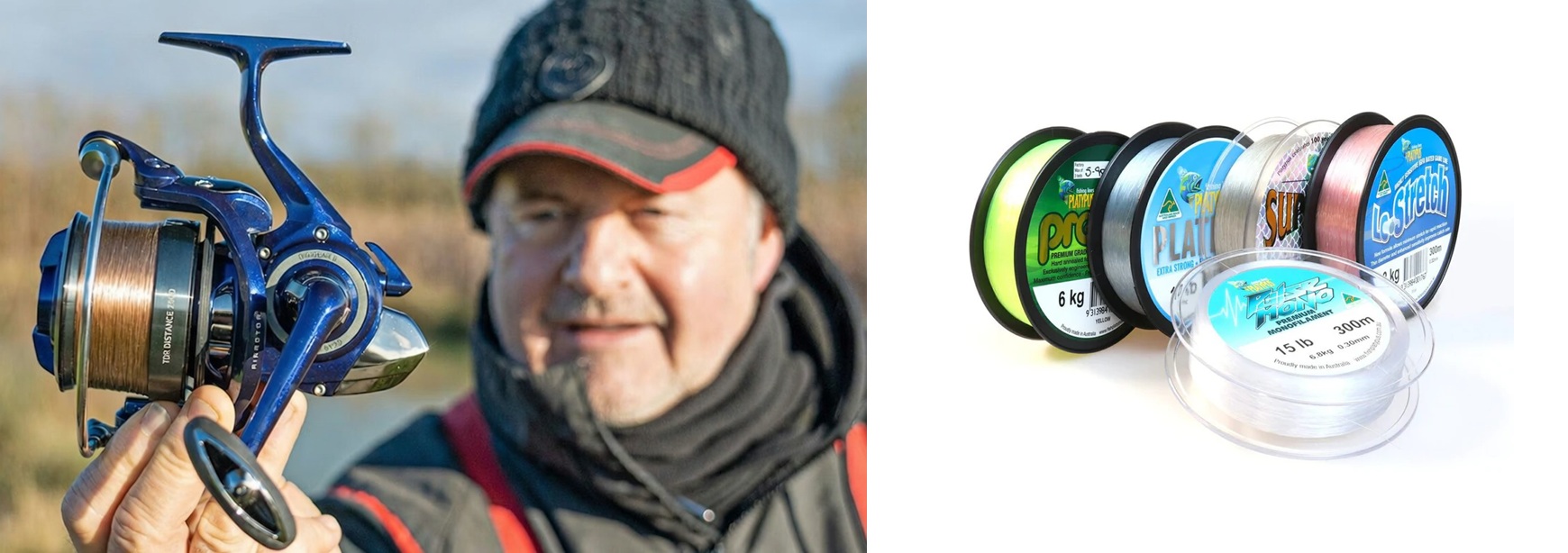 Feeder najlon monofilament za feeder ribolov različitih promjera, boja i nosivosti na špulama i feeder roli