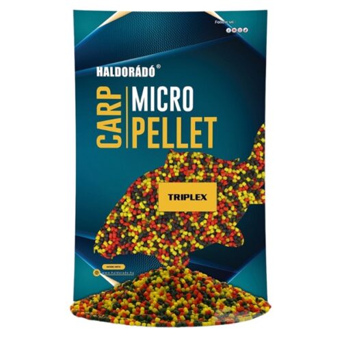 Haldorado Carp Micro Pellet Triplex 600gr feeder pelete