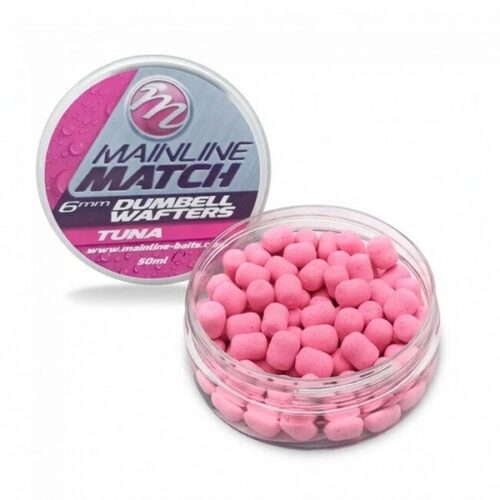 Mainline Match Dumbell Wafters 6mm Tuna