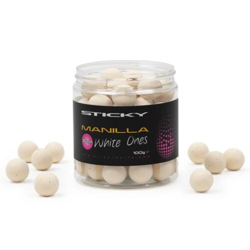 Sticky Baits Manilla White Ones 12mm