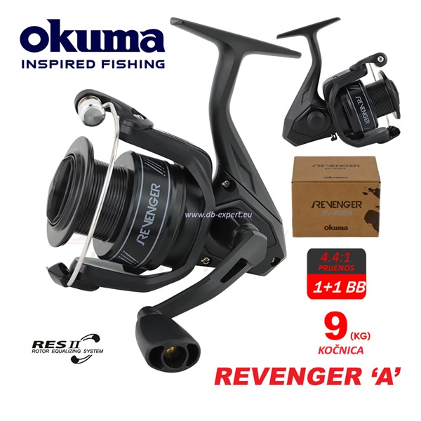 okuma revenger rv-8000A - ODLIČNA JEFTINA ROLA ZA RIBOLOV
