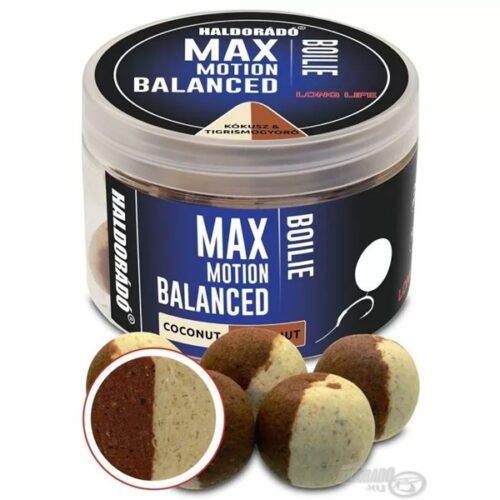 HALDORÁDÓ MAX MOTION Boilie Balanced 20 mm - Coco&TigerNut