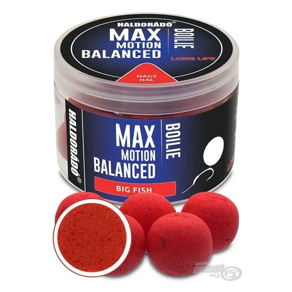 HALDORÁDÓ MAX MOTION Boilie Balanced 20 mm – Big Fish