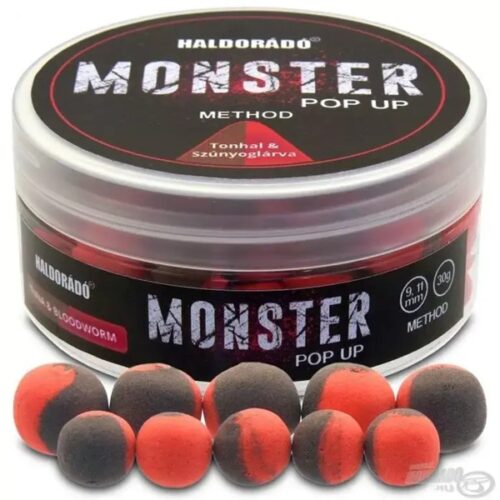 HALDORÁDÓ MONSTER Pop Up Method - Tuna&Blooadworm
