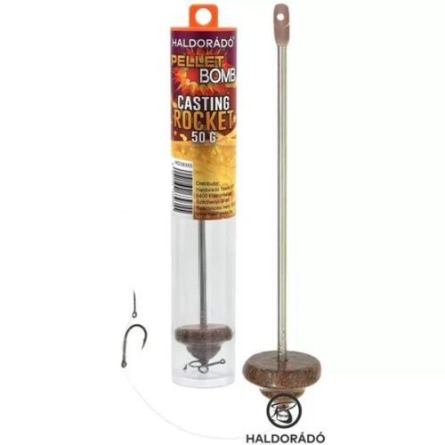 HALDORÁDÓ Pellet Bomb Casting Rocket 50 g – kompletan FIKSNI sistem