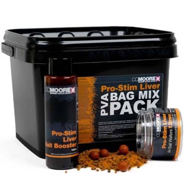 CC MOORE PVA Bag Mix Pack Pro-Stim Liver 1kg | DB Expert kompletno rješenje za šaransko natjecanje