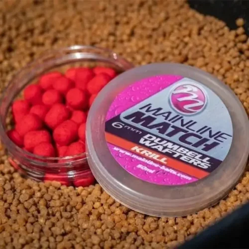 Mainline Match Dumbell Wafters 6mm Krill