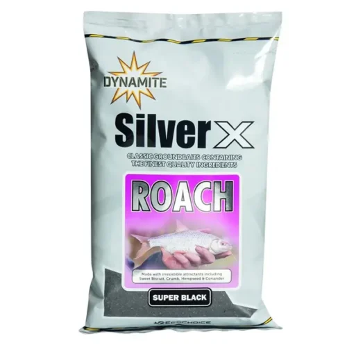 Dynamite Silver X Roach Super Black 900g - jedna od kvalitetnijih prihrana za žutooku - ploticu
