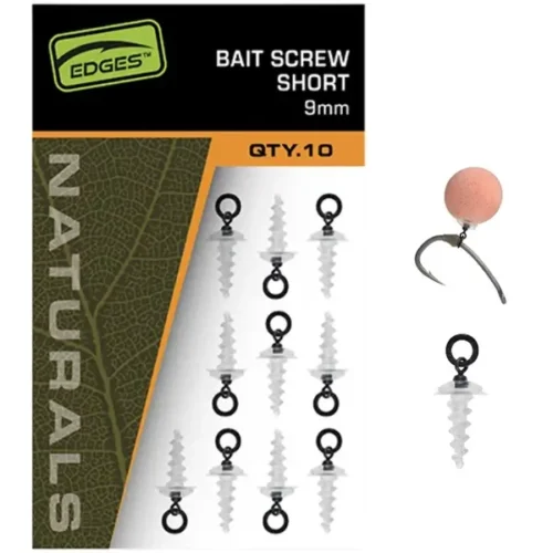 FOX EDGES BAIT SCREW SHORT 9mm - šarafi za boile