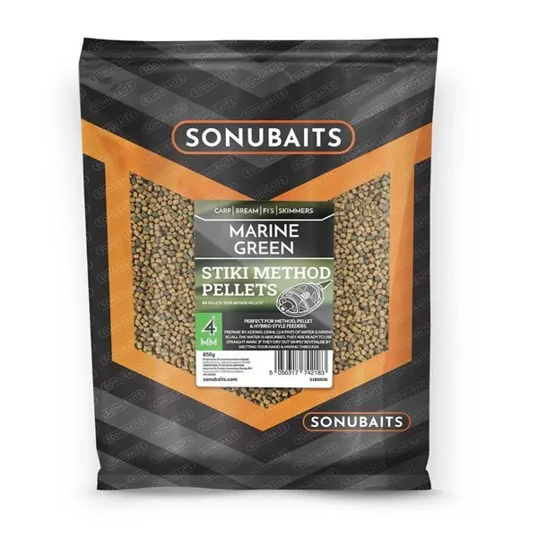 SONUBAITS Marine Green Stiki Method 4 mm